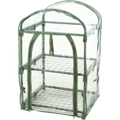 Serra Wellhome - Struttura in Metallo 2 Livelli 50x45x84cm Serra Wellhome - Struttura in Metallo 2 Livelli 50x45x84cm