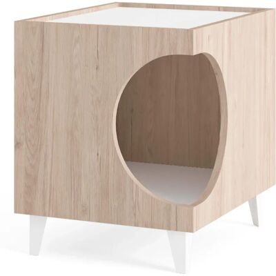 Wellhome Houten Huisdier Nachtkastje - 50x40x40cm Wellhome Houten Huisdier Nachtkastje - 50x40x40cm