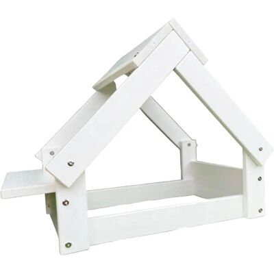 Wellhome Dog House Pine White - Small & Medium Pets Indoor Shelter Wellhome Dog House Pine White - Small & Medium Pets Indoor Shelter