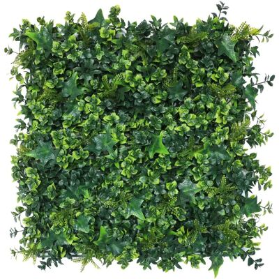 Jardín Vertical Artificial Well Home - Hojas Densas 100x100cm Jardín Vertical Artificial Well Home - Hojas Densas 100x100cm