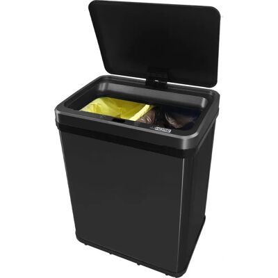 Poubelle Intelligente Wellhome - Capteur et Ouverture Automatique - Noir Poubelle Intelligente Wellhome - Capteur et Ouverture Automatique - Noir