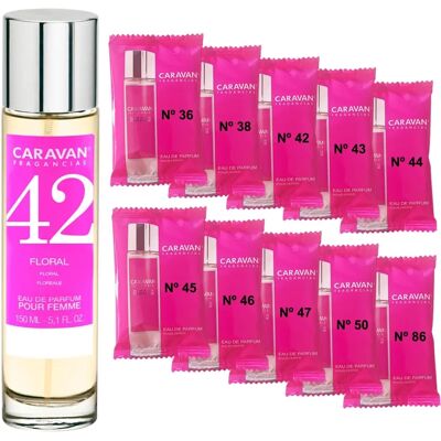 Caravan - No42 - 150 ml - Conjunto de 10 fragancias - Perfume Caravan - No42 - 150 ml - Conjunto de 10 fragancias - Perfume