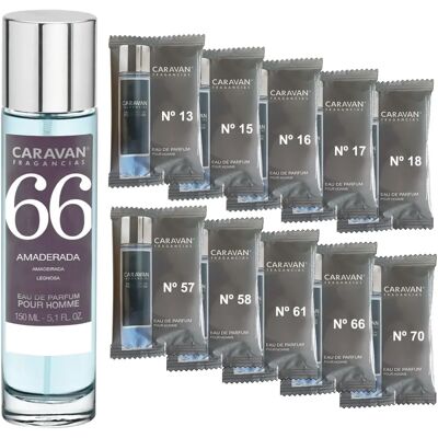 Profumo Caravan No66 150ml Set di 10 Fragranze Profumo Caravan No66 150ml Set di 10 Fragranze
