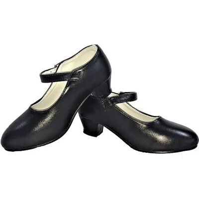 Ninguno - Flamenco Sevillanas - Negro - Varios Tamaños - Zapatos de Flamenco Ninguno - Flamenco Sevillanas - Negro - Varios Tamaños - Zapatos de Flamenco
