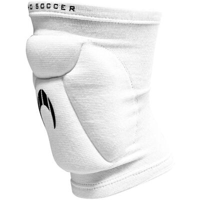 HO SOCCER Atomic White Knee Pads for Goalkeepers HO SOCCER Atomic White Knee Pads for Goalkeepers