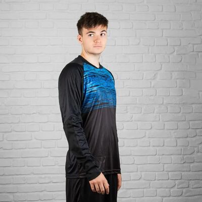 Maillot de Football à Manches Longues INCA ARMY Noir - T-Shirt - Publicité Maillot de Football à Manches Longues INCA ARMY Noir - T-Shirt - Publicité