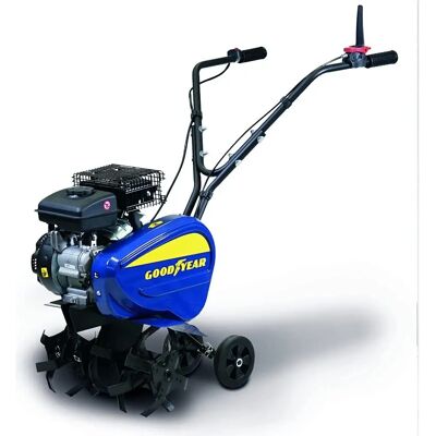 Motobineuse Goodyear 98,5cc - 3CV - Outil de Jardin - Publicité Motobineuse Goodyear 98,5cc - 3CV - Outil de Jardin - Publicité