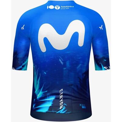 Maillot Aero Movistar Gobik - Léger, Aérodynamique, Homme - Publicité Maillot Aero Movistar Gobik - Léger, Aérodynamique, Homme - Publicité