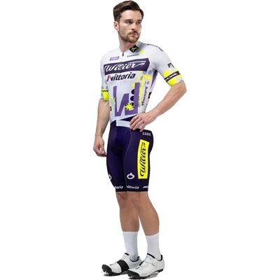 Gobik - CX Pro 4.0 Wilier 2025 - Blanc Pourpre - Jersey - Publicité Gobik - CX Pro 4.0 Wilier 2025 - Blanc Pourpre - Jersey - Publicité