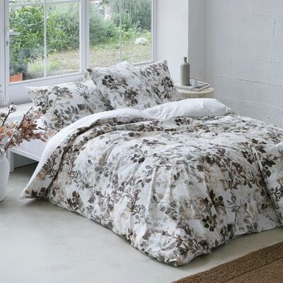 Ethere Maison Romain Bomull Duvet Cover - Brun - Duvet Cover Ethere Maison Romain Bomull Duvet Cover - Brun - Duvet Cover