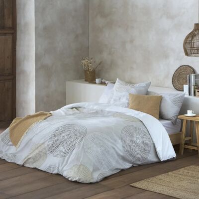 Housse de Couette Beige Ethère Maison - 150x220cm - Type de Produit - Publicité Housse de Couette Beige Ethère Maison - 150x220cm - Type de Produit - Publicité