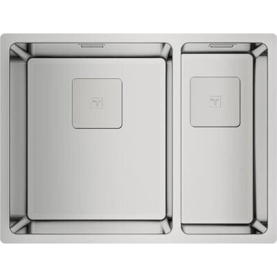 Teka RS15 2C 580 Zlew Kuchenny ze Stali Nierdzewnej - Prostokątny, Pojemnik Pojedynczy Teka RS15 2C 580 Zlew Kuchenny ze Stali Nierdzewnej - Prostokątny, Pojemnik Pojedynczy