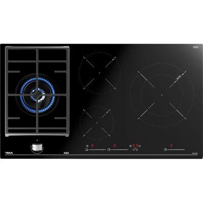 Placa de Gas Teka JZC94313ABNBK 3F 90 cm Placa de Gas Teka JZC94313ABNBK 3F 90 cm