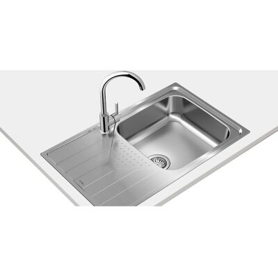 Teka UNIVERSE 50 T-XP 1C 1E MAX - Lava-solidária em aço inoxidável Teka UNIVERSE 50 T-XP 1C 1E MAX - Lava-solidária em aço inoxidável