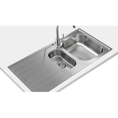 Teka UNIVERSE 60 T-XP 1½B 1E - Sink - Stainless Steel Teka UNIVERSE 60 T-XP 1½B 1E - Sink - Stainless Steel