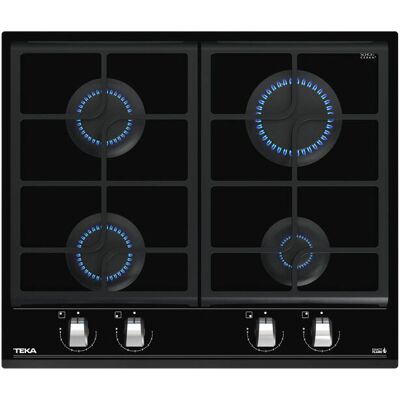 Teka GZC 64300 XB - Negro - Placa de gas Teka GZC 64300 XB - Negro - Placa de gas