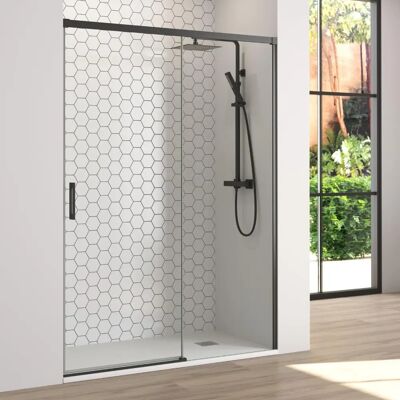 Bathme - Nixon - Negro - 124-129 cm - Shower screen Bathme - Nixon - Negro - 124-129 cm - Shower screen