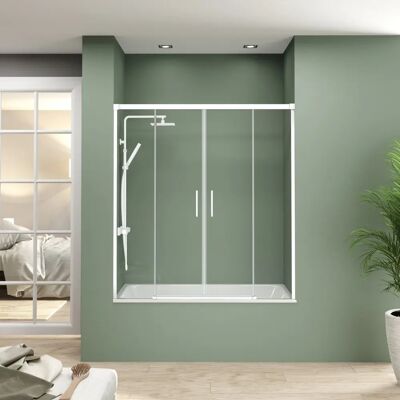 Bathme - Nixon - Frontal Bathtub Screen - 149-154 cm Bathme - Nixon - Frontal Bathtub Screen - 149-154 cm