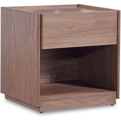 Comodino in Noce PARUMM - Stile Industriale Classico - 50x45x51 cm Comodino in Noce PARUMM - Stile Industriale Classico - 50x45x51 cm