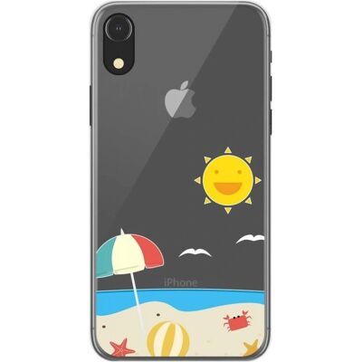 TUMUNDOSMARTPHONE coque transparente en gel pour iPhone XR - Publicité TUMUNDOSMARTPHONE coque transparente en gel pour iPhone XR - Publicité