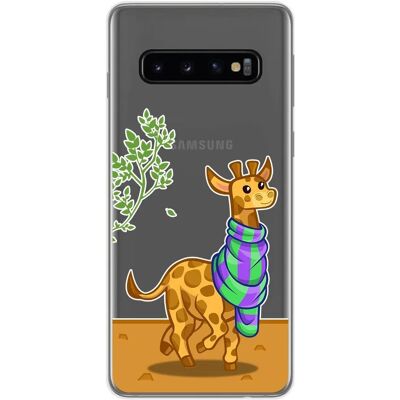 Coque Tumundosmartphone Samsung Galaxy S10 Plus Multicolore Girafe - Publicité Coque Tumundosmartphone Samsung Galaxy S10 Plus Multicolore Girafe - Publicité