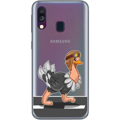 Coque Tumundosmartphone A40 - Design Autruche - Publicité Coque Tumundosmartphone A40 - Design Autruche - Publicité