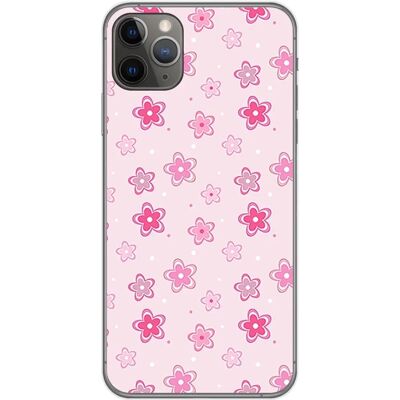 TUMUNDOSMARTPHONE Coque florale multicolore pour iPhone 11 Pro Max - Publicité TUMUNDOSMARTPHONE Coque florale multicolore pour iPhone 11 Pro Max - Publicité