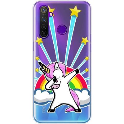 Tumundosmartphone Coque Transparente Unicornio Realme 5 Pro - Étui - Publicité Tumundosmartphone Coque Transparente Unicornio Realme 5 Pro - Étui - Publicité