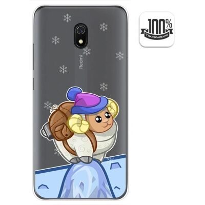 Coque Transparente Personnalisée Xiaomi Redmi 8A Design Chèvre - Publicité Coque Transparente Personnalisée Xiaomi Redmi 8A Design Chèvre - Publicité