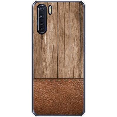 Coque Tumundosmartphone Design Bois TPU Oppo A91 - Publicité Coque Tumundosmartphone Design Bois TPU Oppo A91 - Publicité