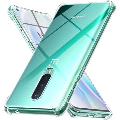 Coque Transparente TPU Antichocs pour OnePlus 8 - Publicité Coque Transparente TPU Antichocs pour OnePlus 8 - Publicité
