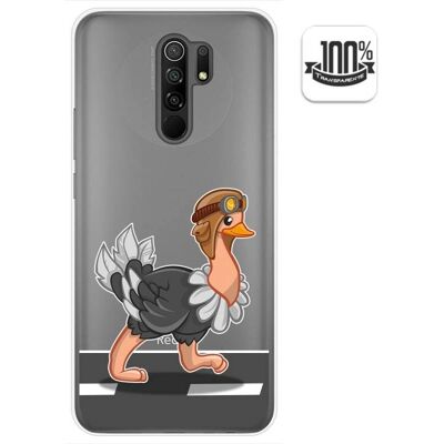 Coque Xiaomi Redmi 9 TUMUNDOSMARTPHONE Autruche Multicolore - Publicité Coque Xiaomi Redmi 9 TUMUNDOSMARTPHONE Autruche Multicolore - Publicité