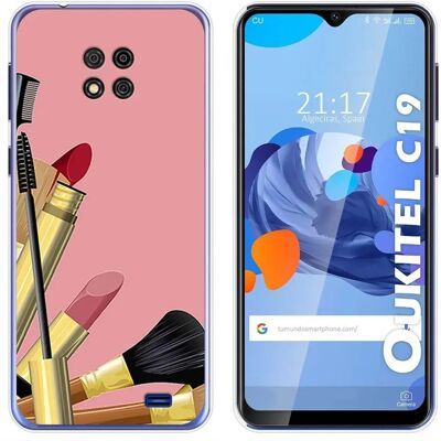 Coque Multicolore Oukitel C19 - Accessoire Smartphone - Publicité Coque Multicolore Oukitel C19 - Accessoire Smartphone - Publicité