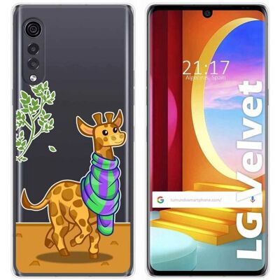 Coque Multicolore Transparente LG Velvet 5G Tumundosmartphone - Publicité Coque Multicolore Transparente LG Velvet 5G Tumundosmartphone - Publicité