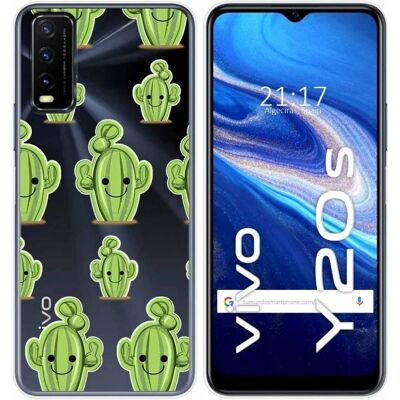 TUMUNDO Coque Cactus Multicolore pour Vivo Y20s / Y11s - Publicité TUMUNDO Coque Cactus Multicolore pour Vivo Y20s / Y11s - Publicité