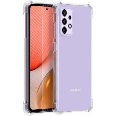 Coque Transparente Antichocs pour Samsung Galaxy A72 - Accessoire - Publicité Coque Transparente Antichocs pour Samsung Galaxy A72 - Accessoire - Publicité