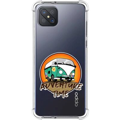 Coque Oppo Reno 4Z 5G - Adventure Time - Publicité Coque Oppo Reno 4Z 5G - Adventure Time - Publicité