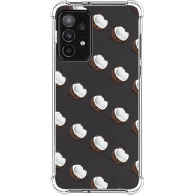 Coque en silicone Tumundosmartphone pour Samsung Galaxy A52 - Antichocs, Design coco personnalisé - Publicité Coque en silicone Tumundosmartphone pour Samsung Galaxy A52 - Antichocs, Design coco personnalisé - Publicité
