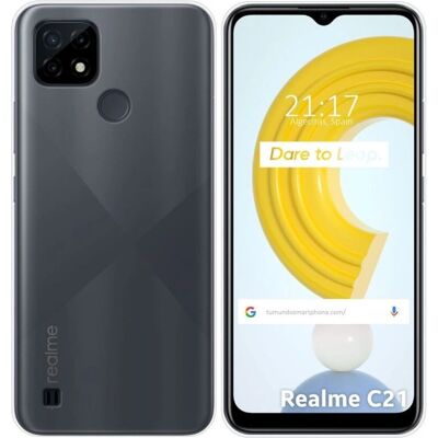 Coque TUMUNDOSMARTPHONE Realme C21 Silicone Translucide - coque - Publicité Coque TUMUNDOSMARTPHONE Realme C21 Silicone Translucide - coque - Publicité