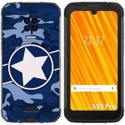Coque Camouflage Doogee S59 Pro - Housse de Téléphone - Publicité Coque Camouflage Doogee S59 Pro - Housse de Téléphone - Publicité