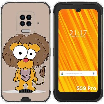 Coque multicolore pour Doogee S59 Pro - housse smartphone - Publicité Coque multicolore pour Doogee S59 Pro - housse smartphone - Publicité