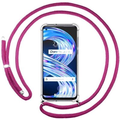 Coque Realme 8 5G / Narzo 30 5G - Rose - Étui pour téléphone - Publicité Coque Realme 8 5G / Narzo 30 5G - Rose - Étui pour téléphone - Publicité