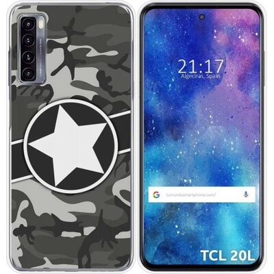 Coque de Téléphone TCL - Camouflage Multicolore pour TCL 20L / 20L+ - Publicité Coque de Téléphone TCL - Camouflage Multicolore pour TCL 20L / 20L+ - Publicité