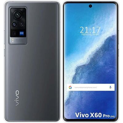 Coque en silicone transparente TUMUNDOSMARTPHONE Vivo X60 Pro 5G - Publicité Coque en silicone transparente TUMUNDOSMARTPHONE Vivo X60 Pro 5G - Publicité