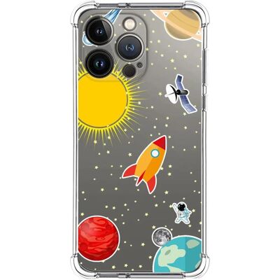 TUMUNDOSMARTPHONE Coque iPhone 13 Pro (6.1) Espace Multicolore - Publicité TUMUNDOSMARTPHONE Coque iPhone 13 Pro (6.1) Espace Multicolore - Publicité