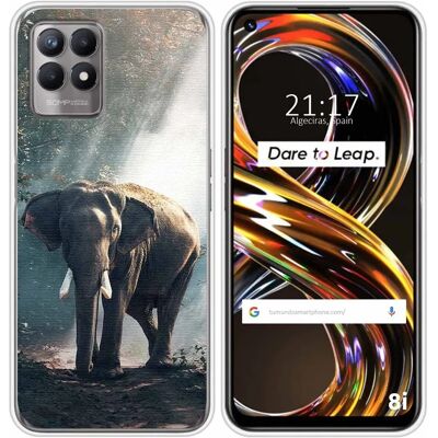 Coque Multicolore Realme 8i - Accessoire Smartphone - Publicité Coque Multicolore Realme 8i - Accessoire Smartphone - Publicité