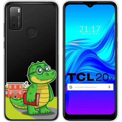 Coque en gel transparent personnalisée TCL 20Y - Étui pour smartphone - Publicité Coque en gel transparent personnalisée TCL 20Y - Étui pour smartphone - Publicité