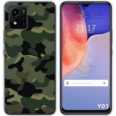 Coque Silicone Camouflage Vivo Y01 - Étui pour Smartphone - Publicité Coque Silicone Camouflage Vivo Y01 - Étui pour Smartphone - Publicité