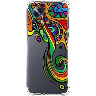 Coque en Silicone Tumundo Xiaomi 12 Pro 5G - Design Coloré Antichocs - Publicité Coque en Silicone Tumundo Xiaomi 12 Pro 5G - Design Coloré Antichocs - Publicité