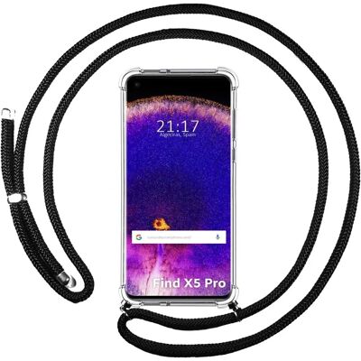 Coque pour Oppo Find X5 Pro 5G - Noir Coque pour Oppo Find X5 Pro 5G - Noir